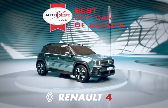 Best Buy Car of Europe 2026 — Renault 4